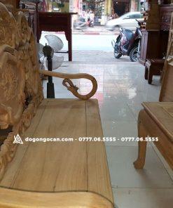 Bộ bàn ghế giả cổ kiểu guột gỗ gụ lào 17 Bộ bàn ghế giả cổ kiểu guột gỗ gụ lào