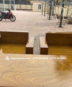 Bộ bàn phòng khách ghế sofa đối gỗ cẩm vàng nam phi đóng hộp