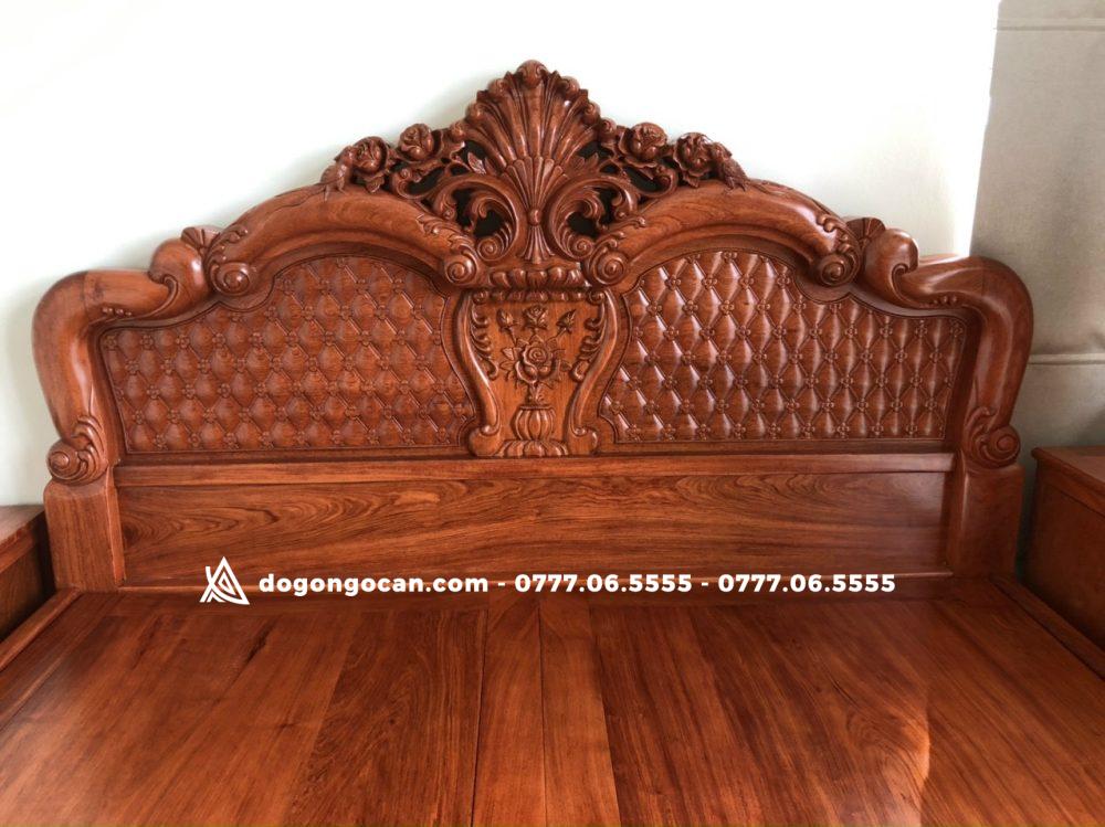 Mẫu Giường Hồng Trĩ Vách Trám Mai 1m8x2m Gỗ Hương Đá Nam Phi 2 Mẫu Giường Hồng Trĩ Vách Trám Mai 1m8x2m Gỗ Hương Đá Nam Phi