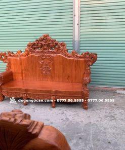 Bộ Ghế Louis Hoàng Gia Nguyên Khối Gỗ Gõ Đỏ 10 món 20 Bộ Ghế Louis Hoàng Gia Nguyên Khối Gỗ Gõ Đỏ 10 món