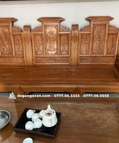 Bộ Bàn ghế Âu Á gỗ Hương Đá Chương Cuốn Thư 6 Bộ Bàn ghế Âu Á gỗ Hương Đá Chương Cuốn Thư