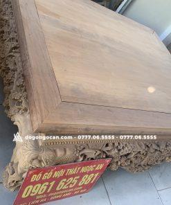 Sập Chân Quỳ Mẫu Mai Điểu Gỗ Gụ 1m6 * 2m ( Anh Dũng – Hải Phòng )