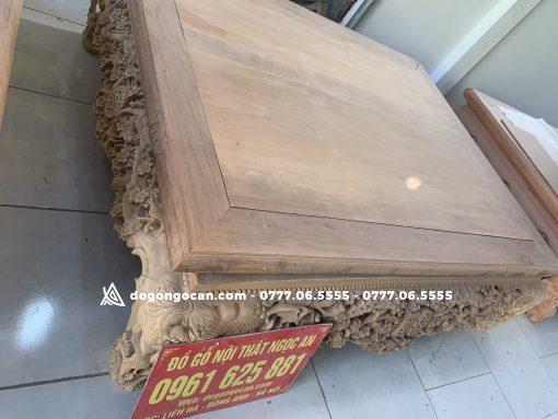 Sập Chân Quỳ Mẫu Mai Điểu Gỗ Gụ 1m6 * 2m ( Anh Dũng – Hải Phòng )
