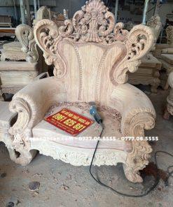 Bộ Ghế Louis Hoàng Gia Nguyên Khối Gỗ Gõ Đỏ 10 món 29 Bộ Ghế Louis Hoàng Gia Nguyên Khối Gỗ Gõ Đỏ 10 món