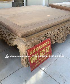 Sập Chân Quỳ Mẫu Mai Điểu Gỗ Gụ 1m6 * 2m ( Anh Dũng – Hải Phòng )