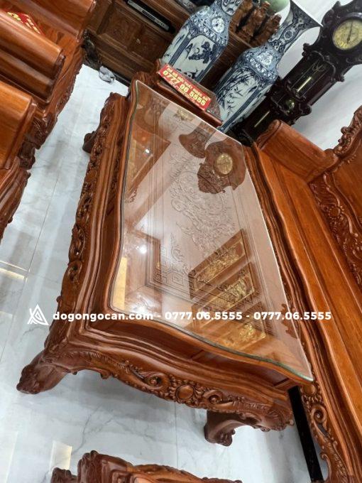 Bộ hoàng gia chân 14 gỗ hương đá siêu vip (anh dũng – bắc giang)