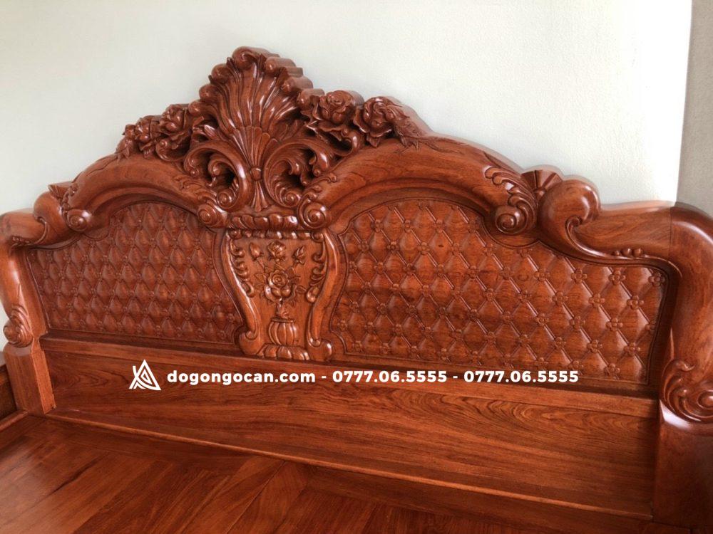 Mẫu Giường Hồng Trĩ Vách Trám Mai 1m8x2m Gỗ Hương Đá Nam Phi 6 Mẫu Giường Hồng Trĩ Vách Trám Mai 1m8x2m Gỗ Hương Đá Nam Phi