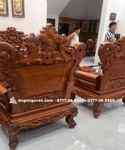 Bộ hoàng gia chân 14 gỗ hương đá siêu vip (anh dũng – bắc giang)