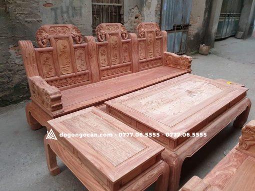 Bộ Chương Voi Tay Đặc Chất Liệu Gỗ hương đá