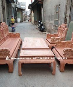 Bộ Chương Voi Tay Đặc Chất Liệu Gỗ hương đá