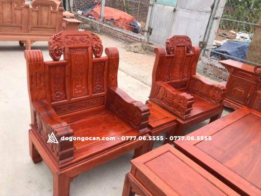 Bộ Chương Voi Tay Đặc Chất Liệu Gỗ hương đá