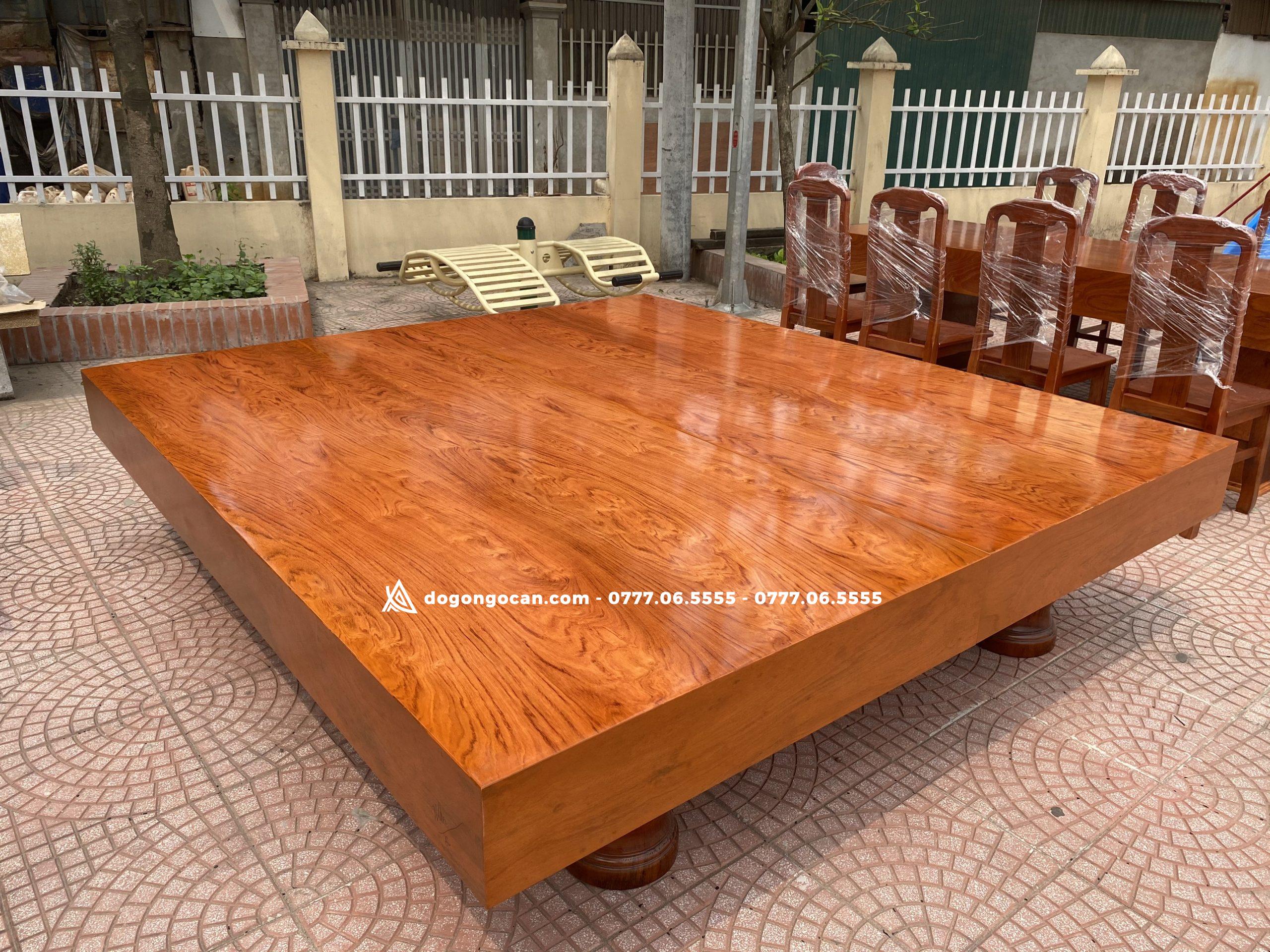 Bộ chiếu ngựa gỗ hương đá nam phi đóng hộp vân đẹp ( Anh Thủy - Thanh Hóa) 1 Import placeholder for 4947