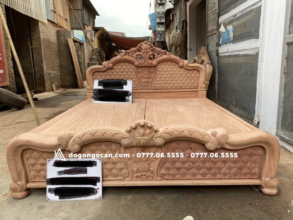 Mẫu Giường Hồng Trĩ Vách Trám Mai 1m8x2m Gỗ Hương Đá Nam Phi 11 Mẫu Giường Hồng Trĩ Vách Trám Mai 1m8x2m Gỗ Hương Đá Nam Phi