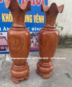 Báo Giá Bộ Lục Bình Gỗ Hương Đỏ Nam Phi Cao 1m6 Giá Rẻ