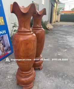 Báo Giá Bộ Lục Bình Gỗ Hương Đỏ Nam Phi Cao 1m6 Giá Rẻ