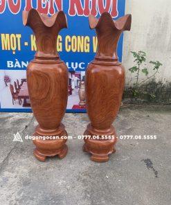 Báo Giá Bộ Lục Bình Gỗ Hương Đỏ Nam Phi Cao 1m6 Giá Rẻ