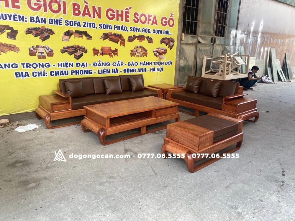 Bộ bàn ghế sofa zito gỗ hương đá nam phi 2 Bộ bàn ghế sofa zito gỗ hương đá nam phi