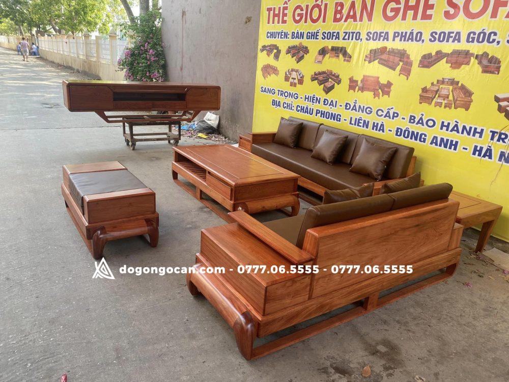 Bộ bàn ghế sofa zito gỗ hương đá nam phi 5 Bộ bàn ghế sofa zito gỗ hương đá nam phi