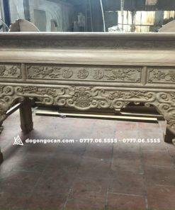 Án Gian Thờ Gỗ Gụ Chân 12 Mẫu Như Ý Kim Tiền