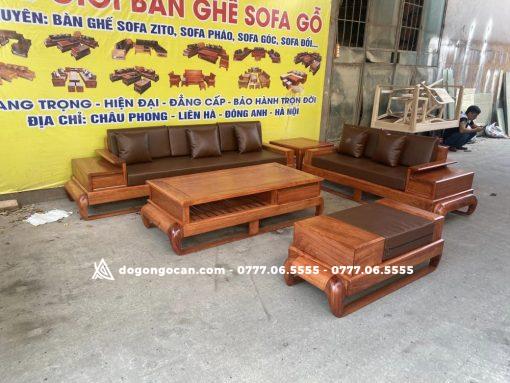 Bộ bàn ghế sofa zito gỗ hương đá nam phi