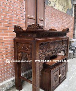 Án gian gỗ sồi nga kích thước 175cm mẫu như ý 9 Án gian gỗ sồi nga kích thước 175cm mẫu như ý