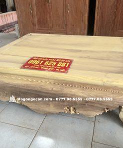 Bộ sập chân quỳ dạ cá gỗ gụ nam phi màu chín mận 1m6*2m 15 Bộ sập chân quỳ dạ cá gỗ gụ nam phi màu chín mận 1m6*2m