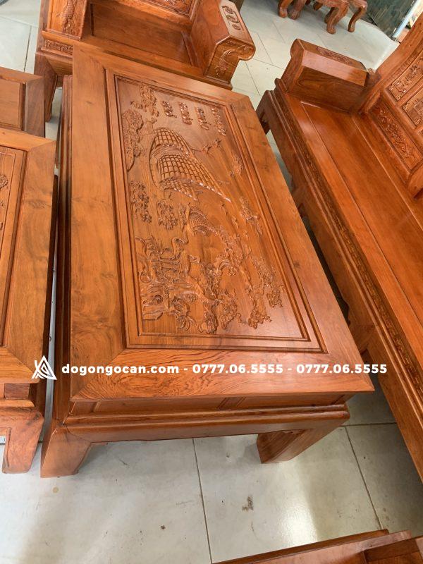 Bộ Bàn Ghế Phòng Khách Âu Á Hộp Gỗ Hương Đá Khuôn 4 ván 2cm 6 Bộ Bàn Ghế Phòng Khách Âu Á Hộp Gỗ Hương Đá Khuôn 4 ván 2cm