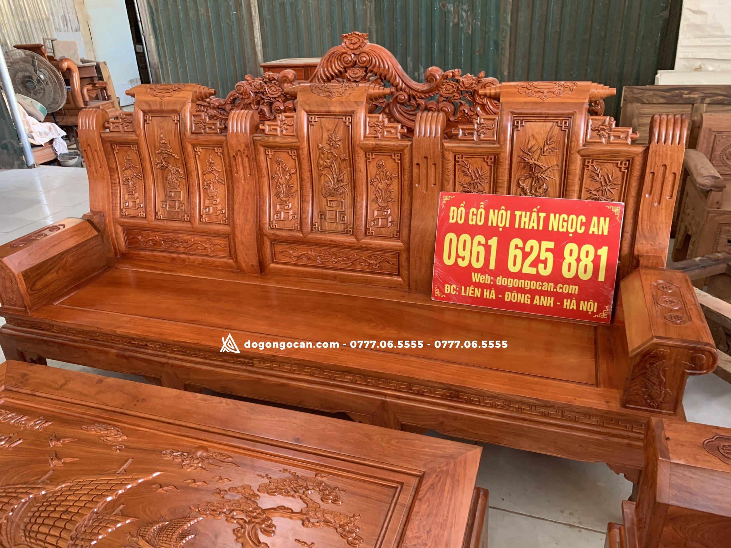 Bộ Bàn Ghế Phòng Khách Âu Á Hộp Gỗ Hương Đá Khuôn 4 ván 2cm 4 Bộ Bàn Ghế Phòng Khách Âu Á Hộp Gỗ Hương Đá Khuôn 4 ván 2cm