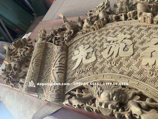 Hoành Phi Câu Đối Gỗ Gụ