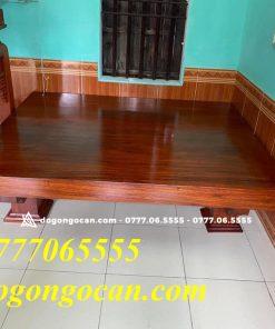 Bộ sập nguyên khối gỗ lim xanh 2m2 * 1m8 * 15cm (Chú Dũng, Bắc Ninh) 7 Bộ sập nguyên khối gỗ lim xanh 2m2 * 1m8 * 15cm (Chú Dũng, Bắc Ninh)