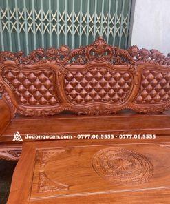 Bàn Ghế Hoàng Gia Mẫu Mới 2024 – Gỗ Hương Đá Tay Nguyên Khối