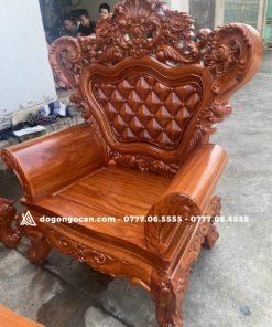 Bàn Ghế Hoàng Gia Mẫu Mới 2024 – Gỗ Hương Đá Tay Nguyên Khối
