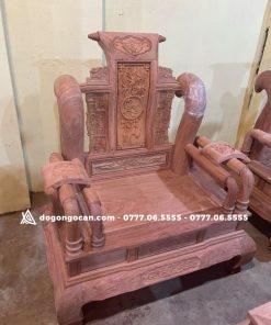 Bộ Tần Thuỷ Hoàng Gỗ Hương Đá tay 12 cột liền , yếm liền hàng khuôn 4 ván 2 30 Bộ Tần Thuỷ Hoàng Gỗ Hương Đá tay 12 cột liền , yếm liền hàng khuôn 4 ván 2