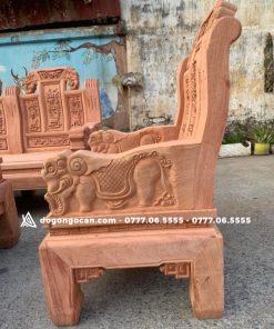 Bàn Ghế Âu Á Trương Voi Tay Đặc gỗ Hương Đá Hàng Vip Tuyển Chọn Vân