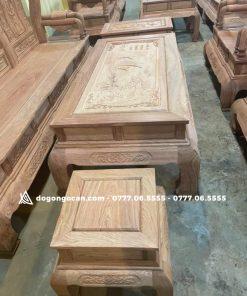 Bộ Tần Thuỷ Hoàng Gỗ Hương Đá tay 12 cột liền , yếm liền hàng khuôn 4 ván 2 32 Bộ Tần Thuỷ Hoàng Gỗ Hương Đá tay 12 cột liền , yếm liền hàng khuôn 4 ván 2