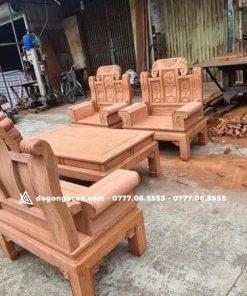 Bộ bàn ghế Âu Á Chương Voi gỗ Hương Đá 19 Bộ bàn ghế Âu Á Chương Voi gỗ Hương Đá