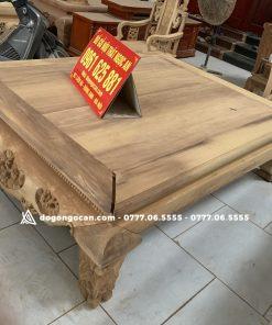 Sập gỗ gụ Nam Phi đục ba bông kênh bong cực đẹp 21 Sập gỗ gụ Nam Phi đục ba bông kênh bong cực đẹp