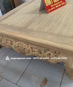 Sập Ngũ Phúc gỗ Gụ Nam Phi hàng nghệ nhân đục chọn vân gỗ ( 1m8 * 2m2 ) 24 Sập Ngũ Phúc gỗ Gụ Nam Phi hàng nghệ nhân đục chọn vân gỗ ( 1m8 * 2m2 )