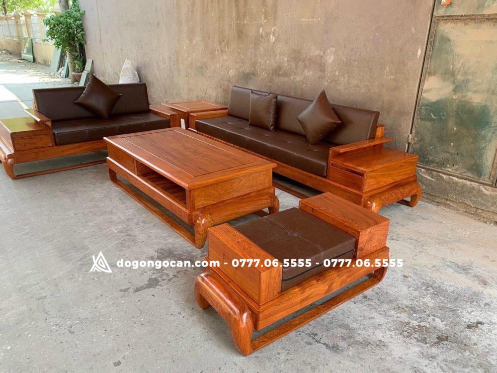Bộ bàn ghế sofa gỗ chân xoăn gỗ hương đá nam phi cao cấp ( anh Minh - Phú Thọ) 2 Bộ bà ghế sofa gỗ chân xoăn gỗ hương đá nam phi cao cấp ( anh Minh – Phú Thọ)