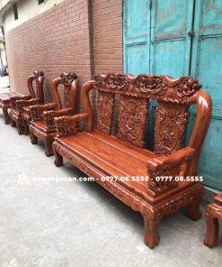 Bộ bàn ghế Minh Quốc voi chiến cột 12 khuôn tranh 4cm ván 2cm 7 Bộ bàn ghế Minh Quốc voi chiến cột 12 khuôn tranh 4cm ván 2cm