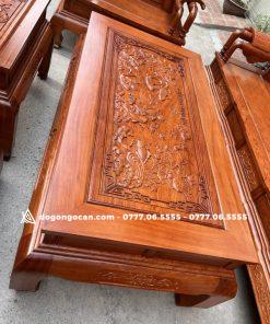 Bộ tần thủy hoàng siêu víp khuôn tranh 4 ván 2 gỗ hương đá