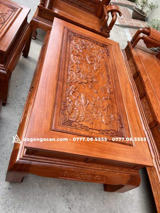 Bộ tần thủy hoàng siêu víp khuôn tranh 4 ván 2 gỗ hương đá