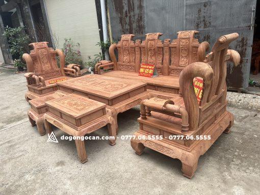 Bộ tần thủy hoàng siêu víp khuôn tranh 4 ván 2 gỗ hương đá