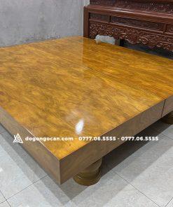 Bộ sập chiếu ngựa gỗ cẩm vàng nam phi đóng hộp giá rẻ