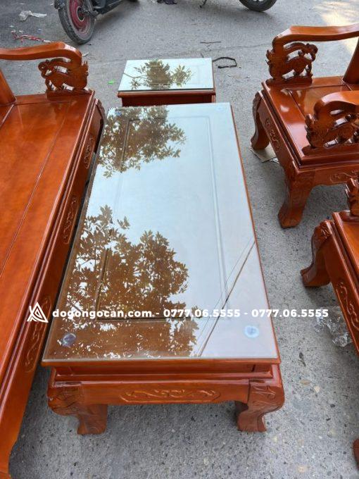 Bộ Bàn Phòng Khách  Ghế Minh Quốc Đào Gỗ Sồi Nga Cao Cấp