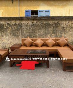 Sofa Zito Góc gỗ Sồi Nga Chân Cong Tuyển Vân Siêu Đẹp 8 Sofa Zito Góc gỗ Sồi Nga Chân Cong Tuyển Vân Siêu Đẹp