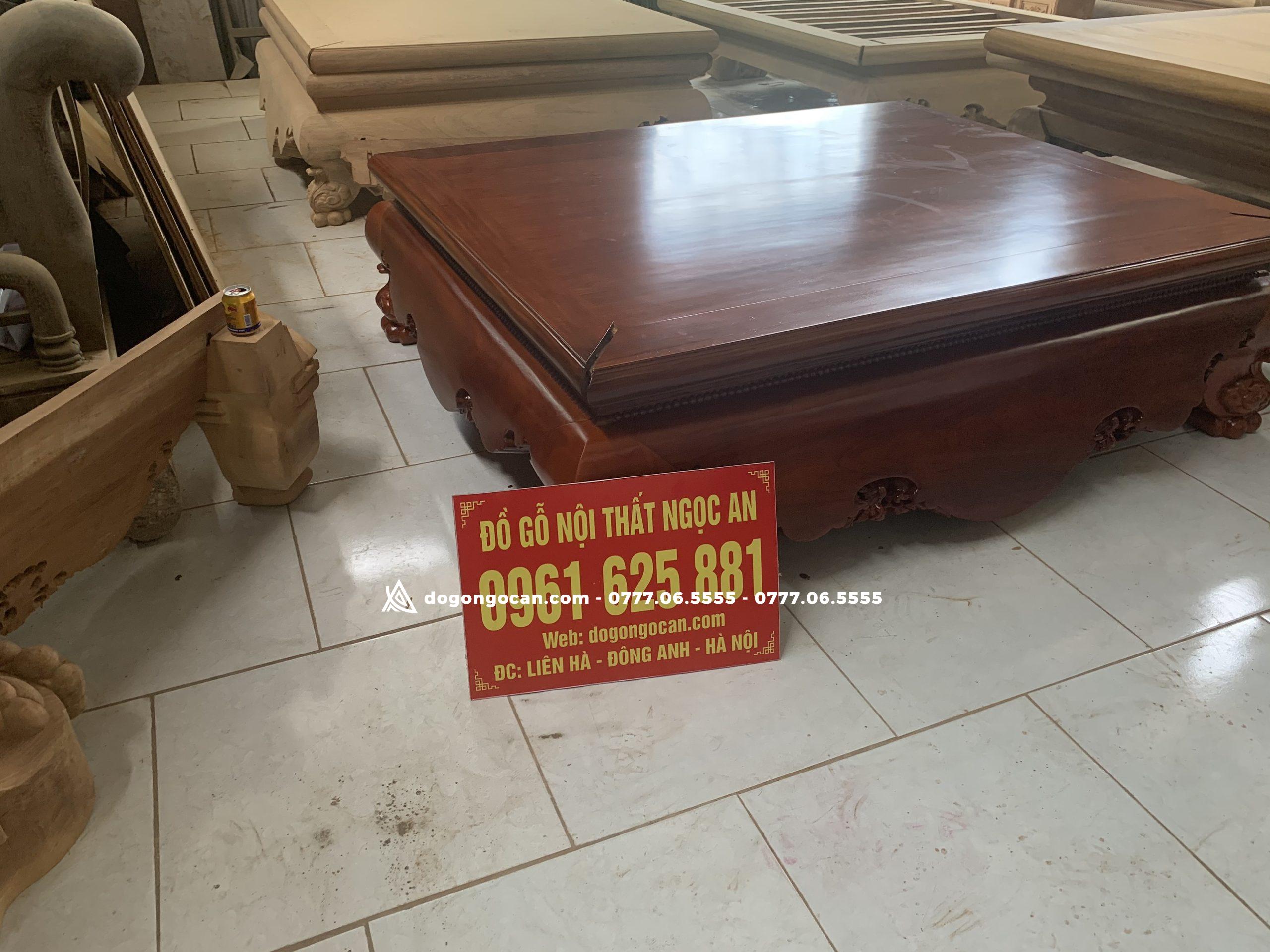 Sập trơn chân quỳ dạ cá 1m8x2m2 gỗ gụ nam phi VIP (bác Ngân, Hạ Long) 2 Sập trơn chân quỳ dạ cá 1m8x2m2 gỗ gụ nam phi VIP (bác Ngân, Hạ Long)