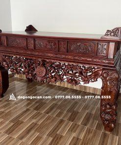 Sập thờ mai điểu gỗ mít