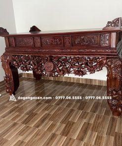 Sập thờ mai điểu gỗ mít