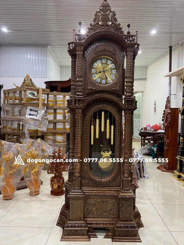 Đồng Hồ Tứ Trụ Gỗ Mun Đuôi Công Nam Phi 6 Đồng Hồ Tứ Trụ Gỗ Mun Đuôi Công Nam Phi